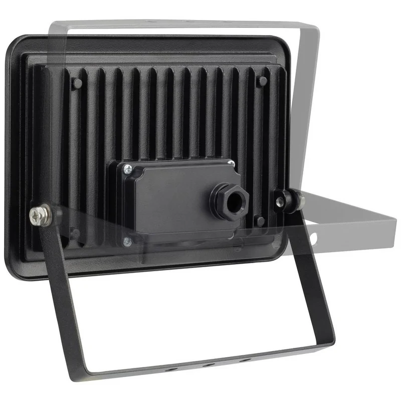 2x B-Ware Sygonix SY-5051772 LED-Flutlichtstrahler Außenstrahler Flutlicht schwarz 2 STÜCK