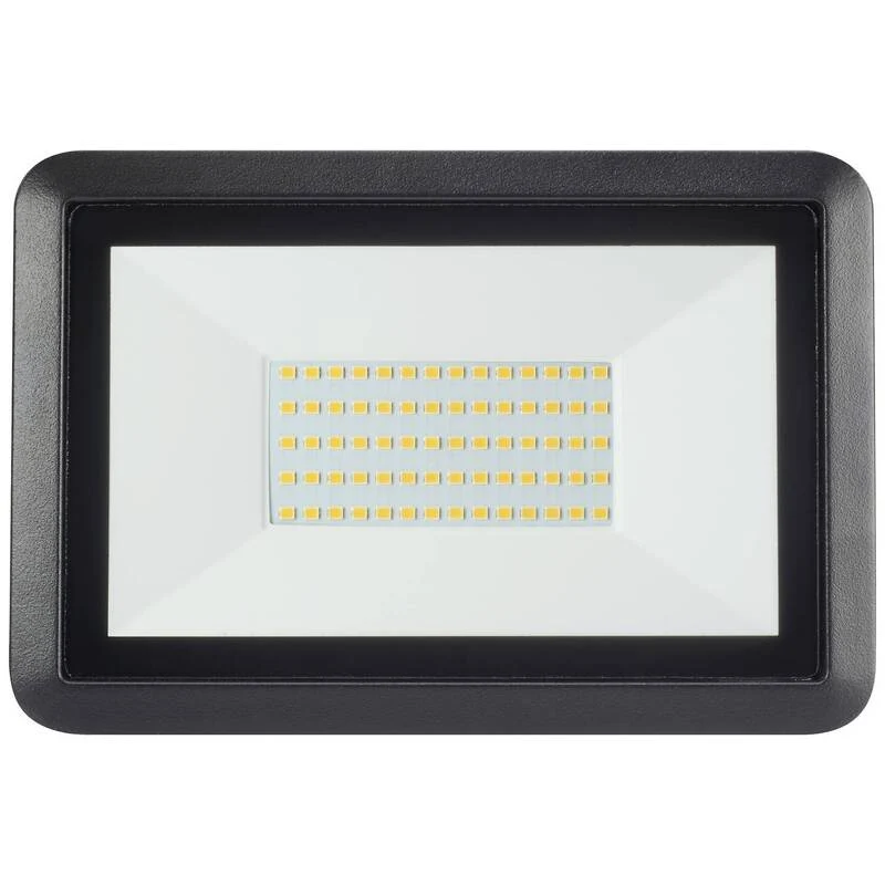 2x B-Ware Sygonix SY-5051772 LED-Flutlichtstrahler Außenstrahler Flutlicht schwarz 2 STÜCK