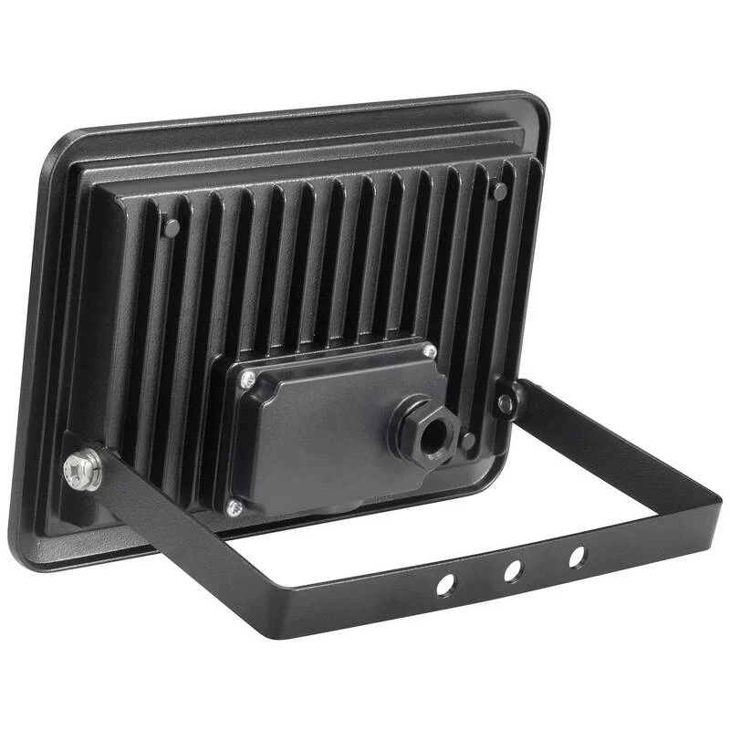 2x B-Ware Sygonix SY-5051772 LED-Flutlichtstrahler Außenstrahler Flutlicht schwarz 2 STÜCK