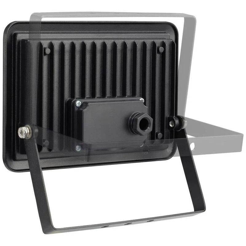 2x B-Ware Sygonix SY-5051772 LED-Flutlichtstrahler Außenstrahler Flutlicht schwarz 2 STÜCK