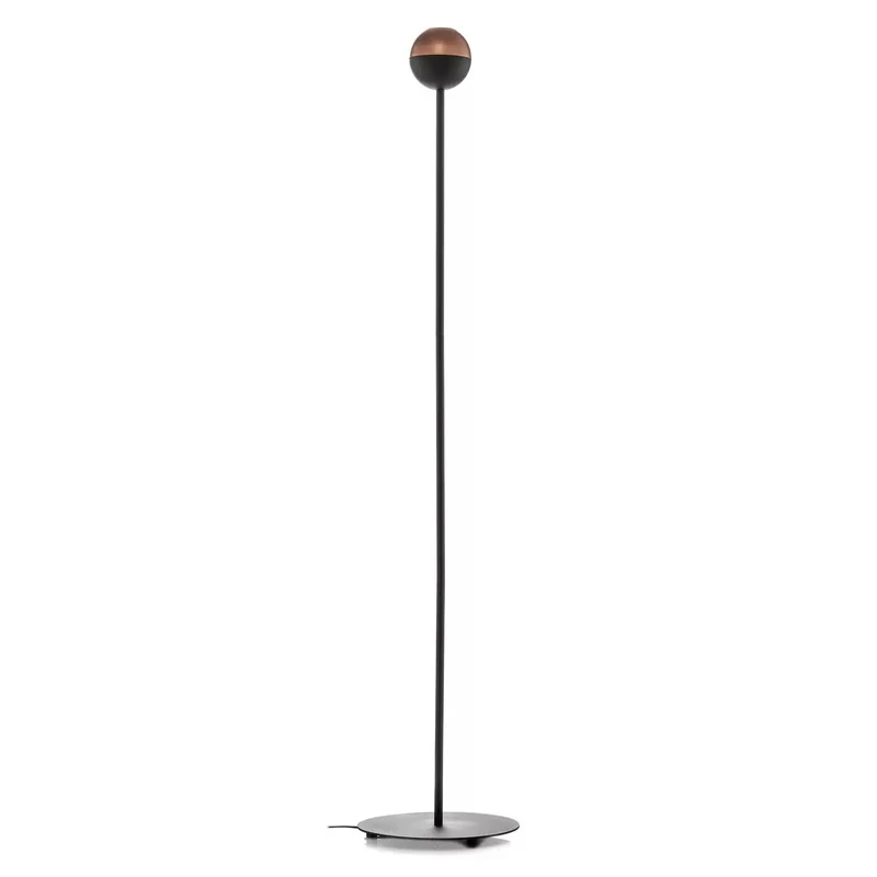 B-Ware Helam Stehleuchte Midnight Standleuchte Stehlampe GU10 Schwarz mit LED-Lampe