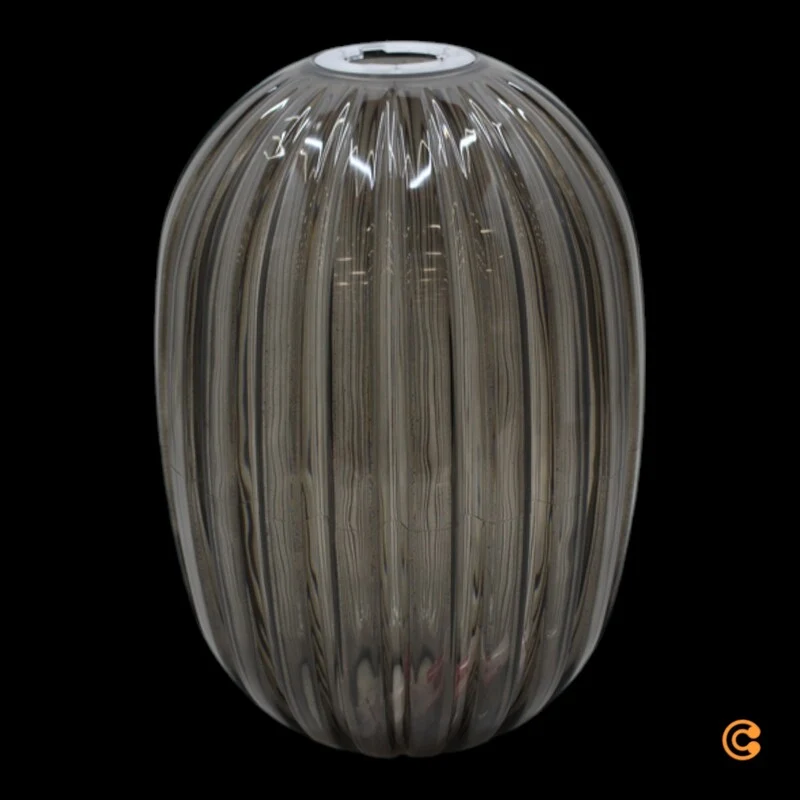 B-Ware Foscarini Lampenschirm Ersatzschirm Plass Media grau Polycarbonat 49,5 cm