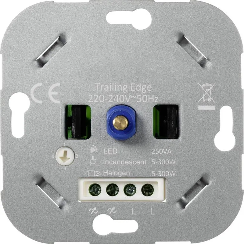 B-Ware SYGONIX LED Unterputz Dimmer 250W für Halogen und LED bis 300W