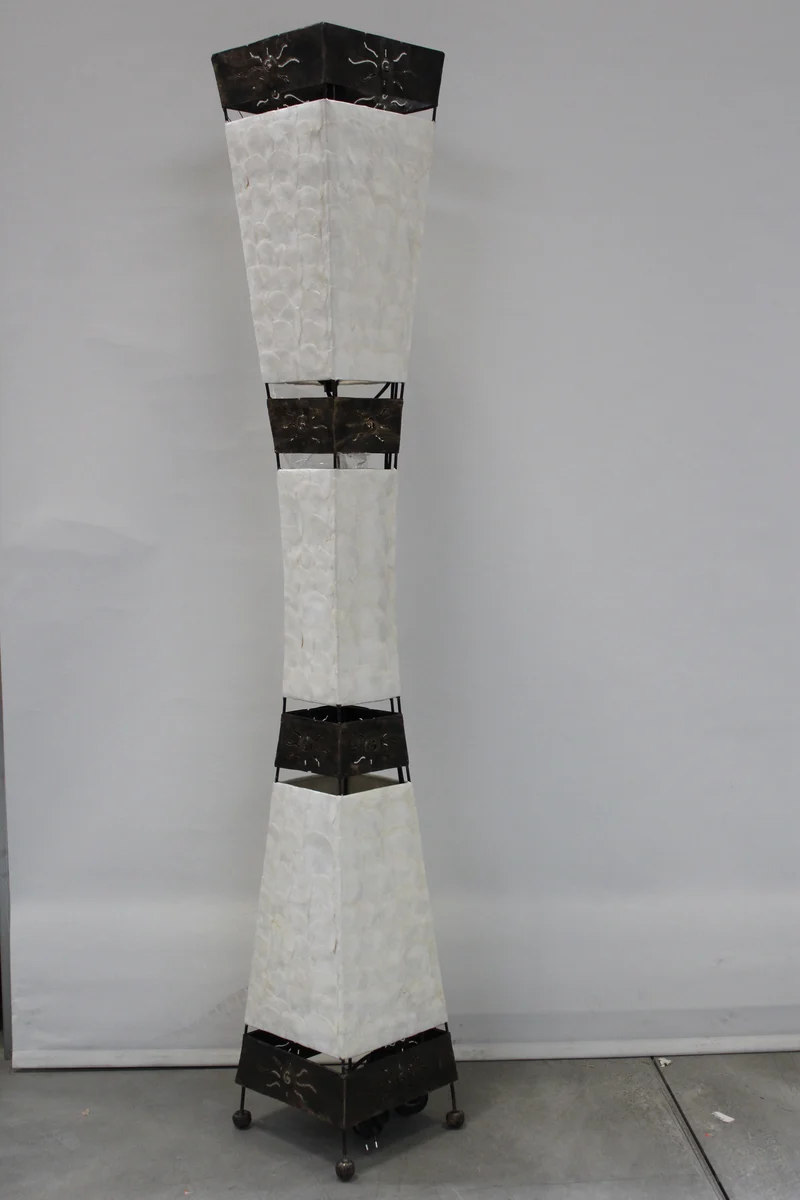 B-Ware Paul Neuhaus Anmutige Stehleuchte ABUJA Standleuchte Stehlampe Standlampe E27