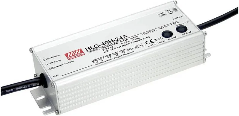 B-Ware Mean Well LED-Treiber LED-Trafo Konstantspannung Konstantstrom 40W 1.67A 24 V/DC