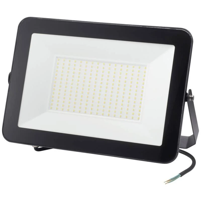 B-Ware Sygonix LED-Flutlichtstrahler 200W warmweiß IP65 Aluminium schwarz 17000lm 120°