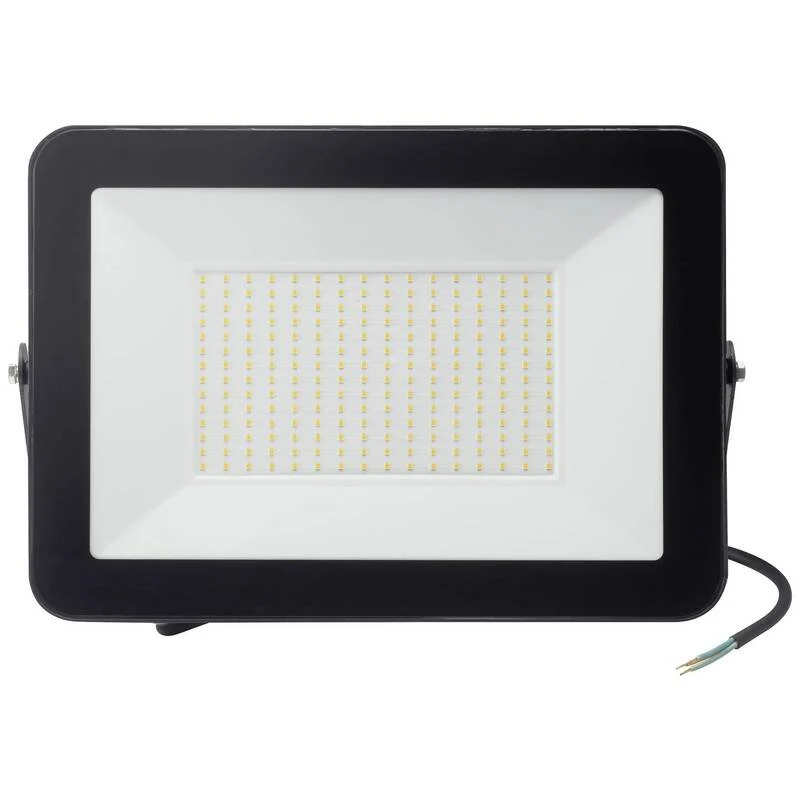 B-Ware Sygonix LED-Flutlichtstrahler 200W warmweiß IP65 Aluminium schwarz 17000lm 120°