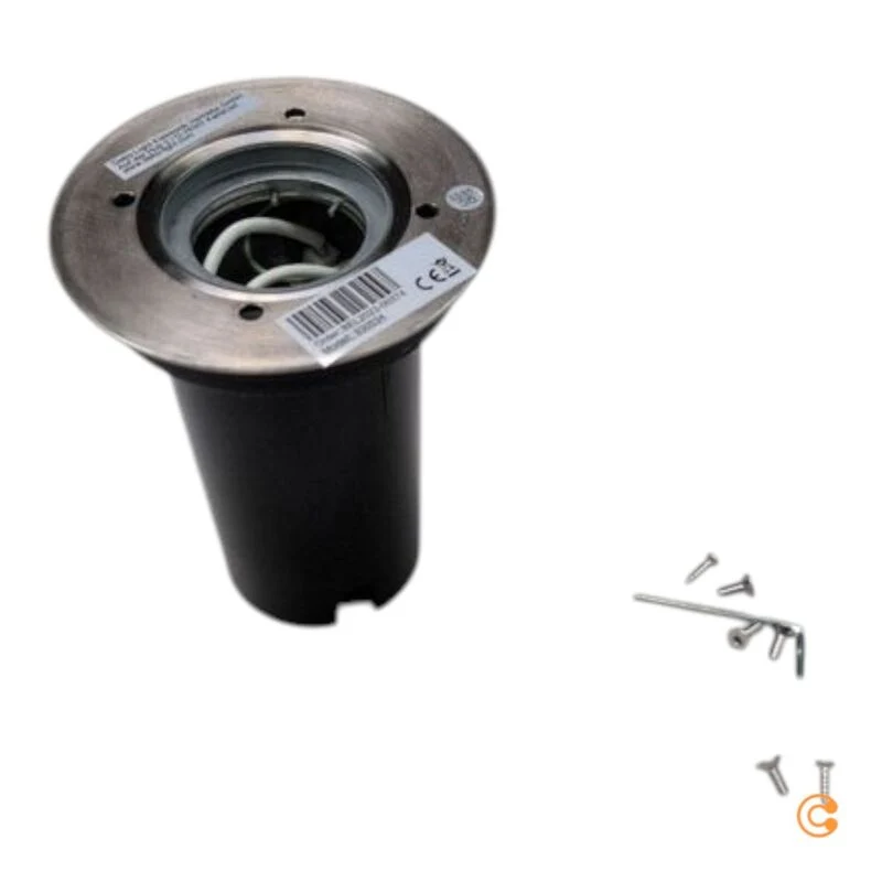 B-Ware Deko Light Bodeneinbauleuchte GU10 LED 7W schwarz IP67 Gartenlampe Leuchte