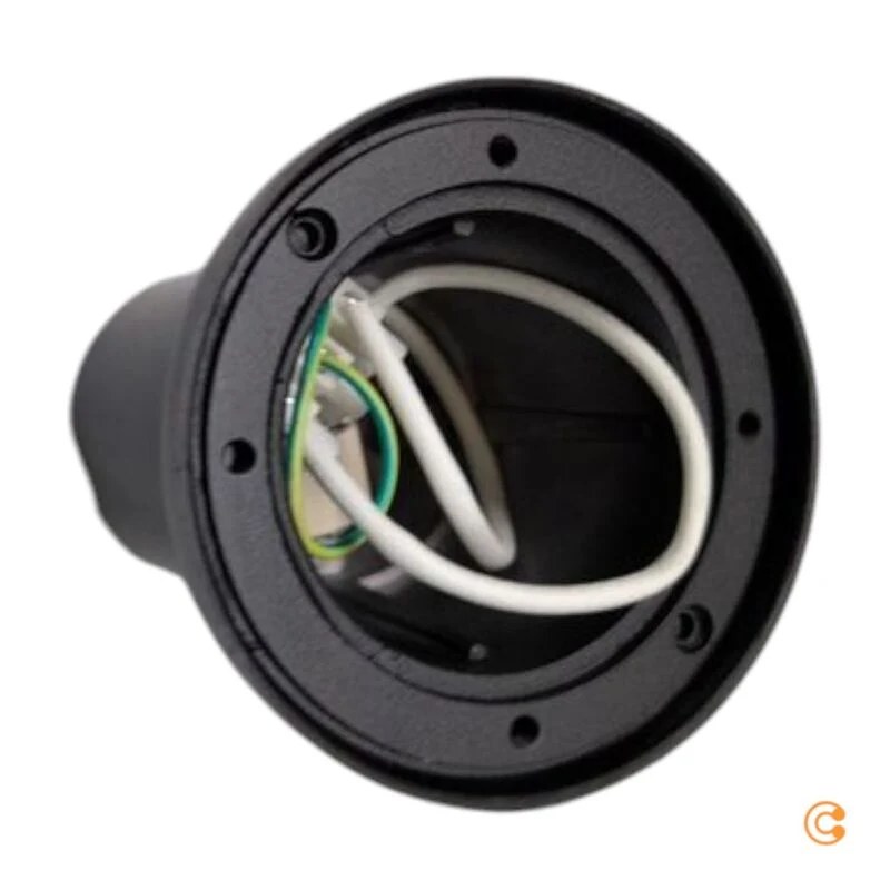 B-Ware Deko Light Bodeneinbauleuchte GU10 LED 7W schwarz IP67 Gartenlampe Leuchte