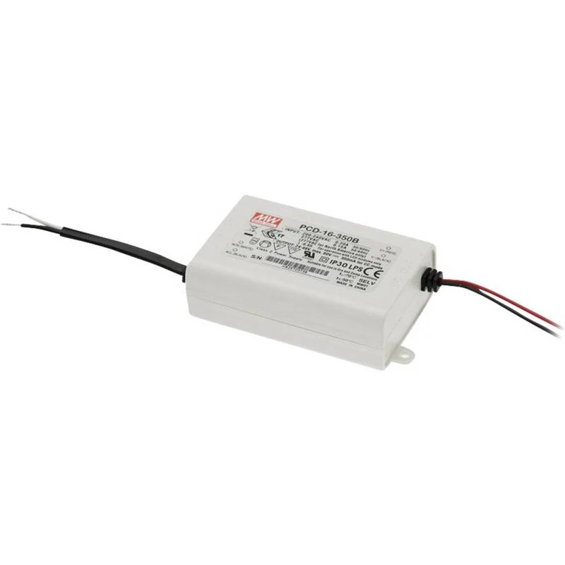B-Ware Mean Well LED-Treiber Konstantstrom PCD-16-1400B dimmbar 16W 1.4A 8-12V IP30