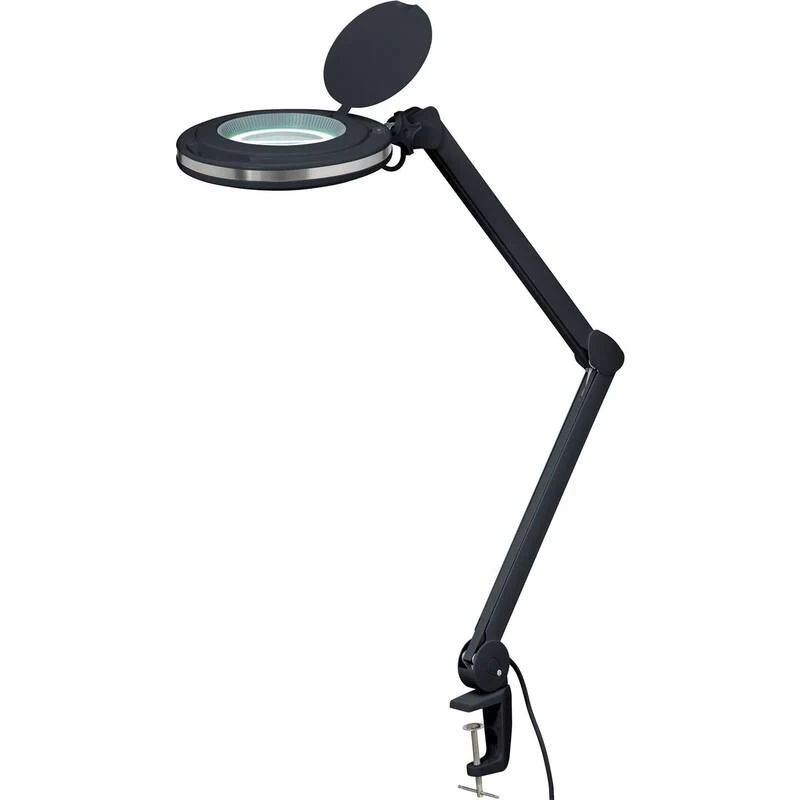 B-Ware TOOLCRAFT Lupenleuchte Arbeitsleuchte LED Lampe Leuchte Beleuchtung Schwarz 5 Zo