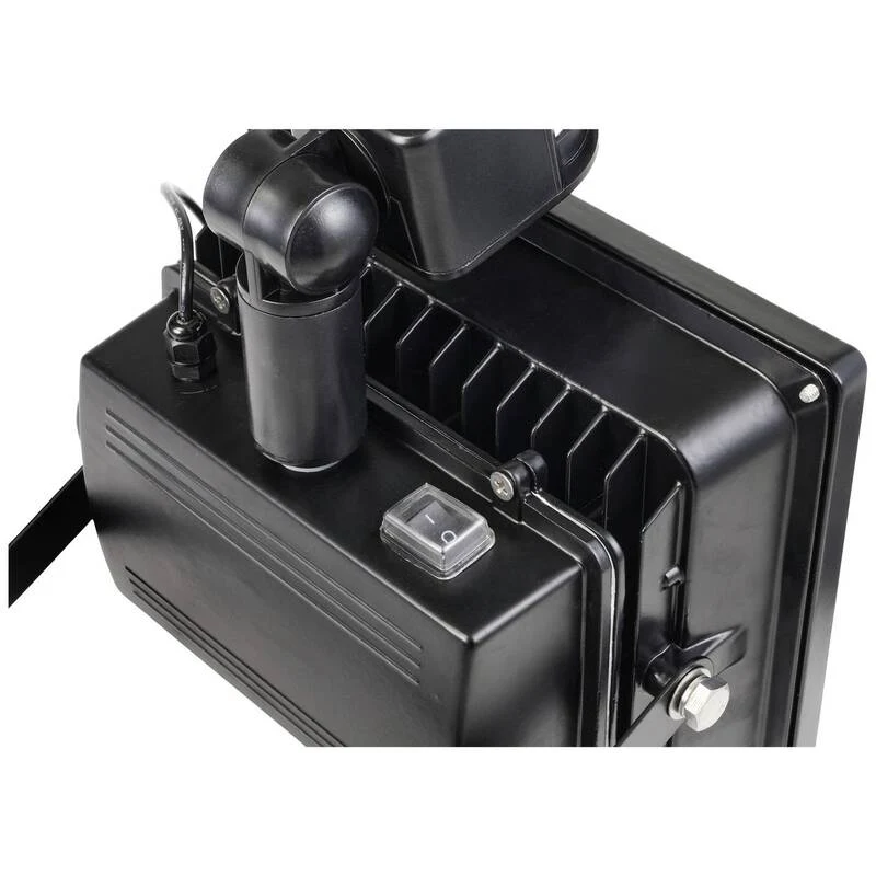 B-Ware Sygonix SY-5461112 Solar-Spot mit Bewegungsmelder 50 W Neutralweiß Schwarz Lampe