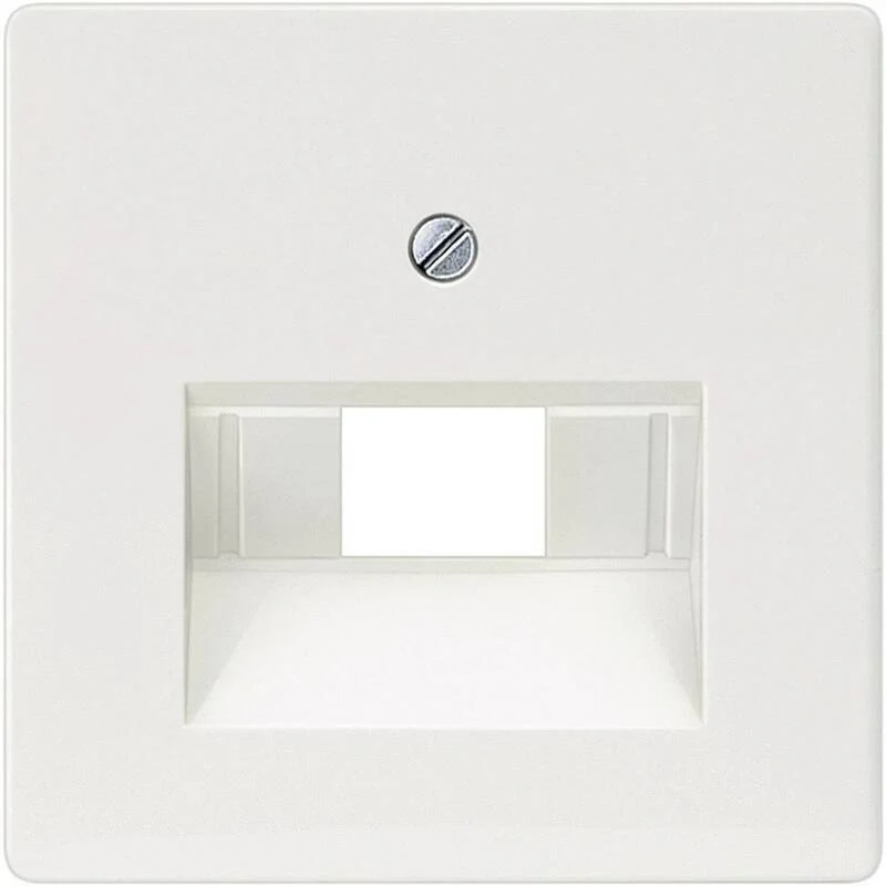 B-Ware Siemens Schalterprogramm Abdeckung UAE IAE ISDN Steckdose Unterputz weiß 55x55mm