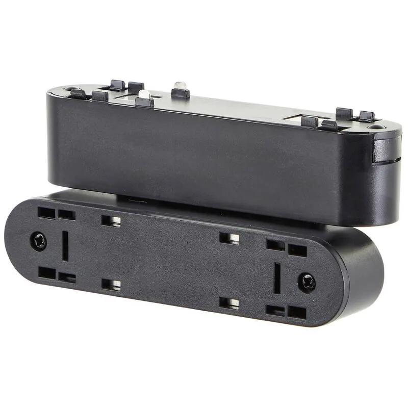 B-Ware Brilliant Niedervolt-Schienensystem-Komponente Schienenadapter Sand Schwarz