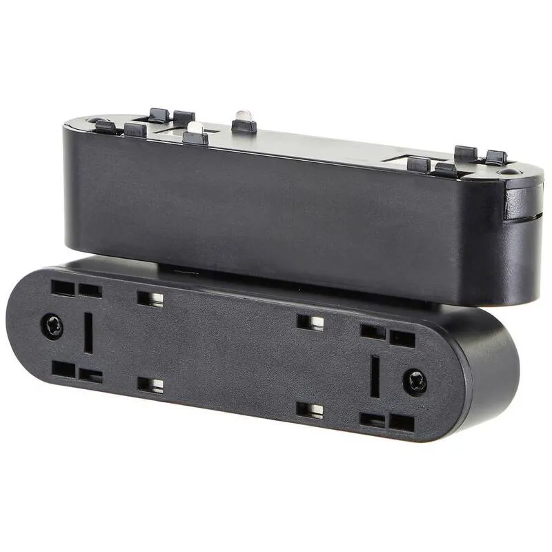 B-Ware Brilliant Niedervolt-Schienensystem-Komponente Schienenadapter Sand Schwarz