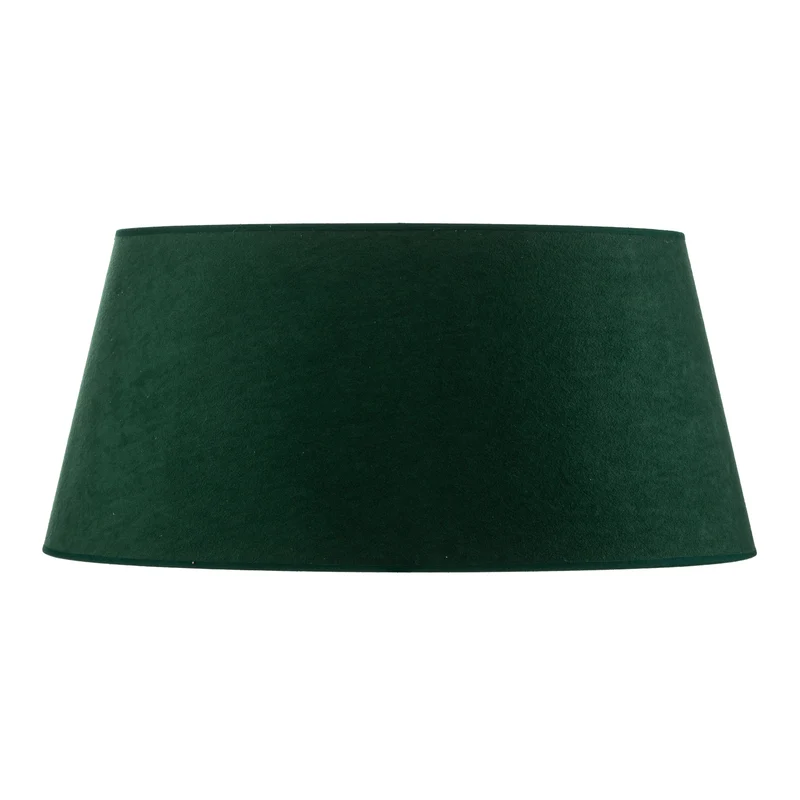 B-Ware Lampenschirm Cone 25,5 cm dunkelgrün gold Leuchte Lampe Stehlampe Spot Schirm
