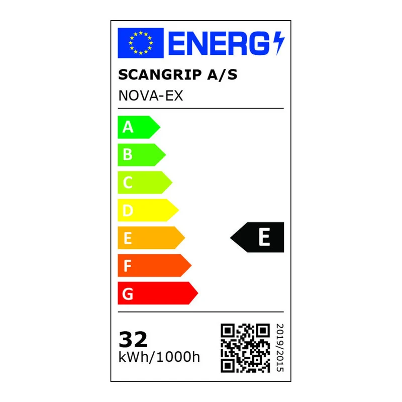 B-Ware SCANGRIP Arbeitsleuchte NOVA-Ex R LED Lampe 3400Lumen dimmbar IP65 270mm hoch