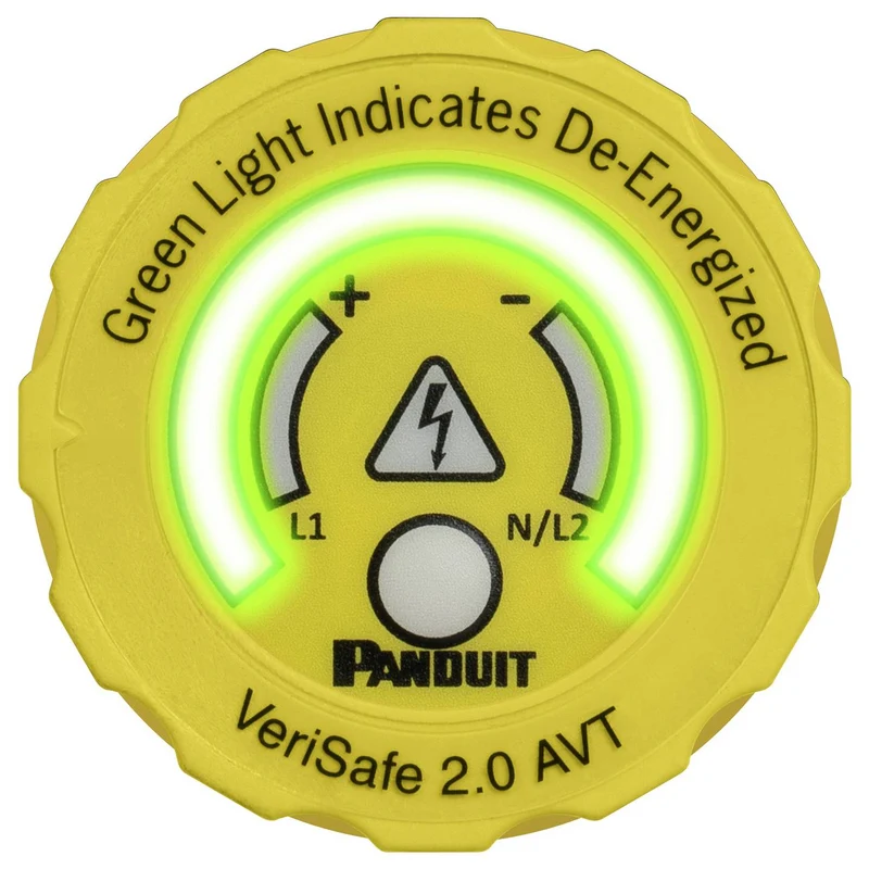 B-Ware Panduit Spannungsfreiheitsprüfer Spannungstester VeriSafe 2.0 Systemkabel 2,4m