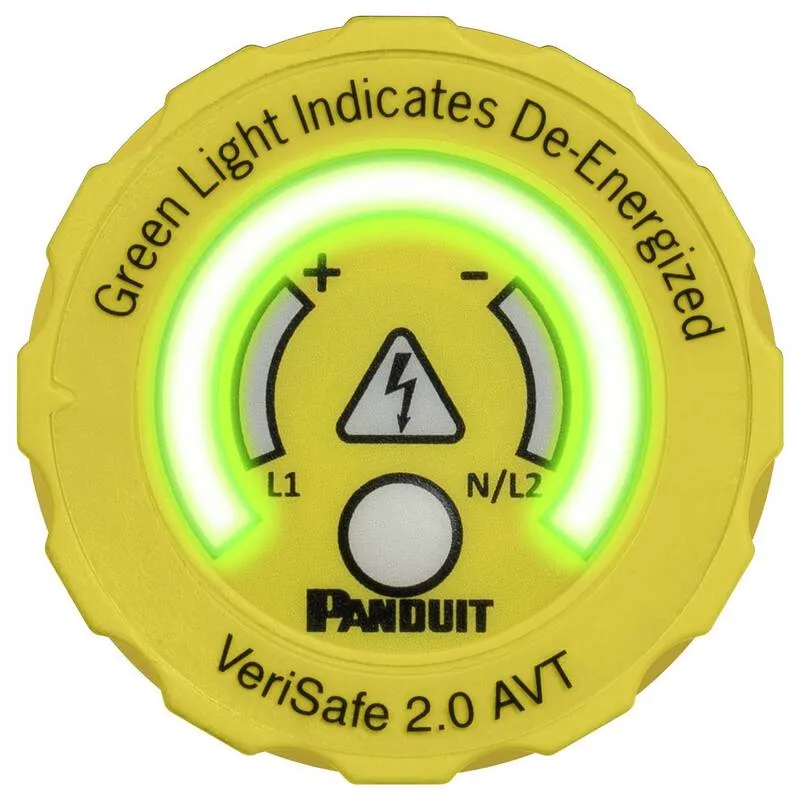 B-Ware Panduit Spannungsfreiheitsprüfer Spannungstester VeriSafe 2.0 Systemkabel 2,4m