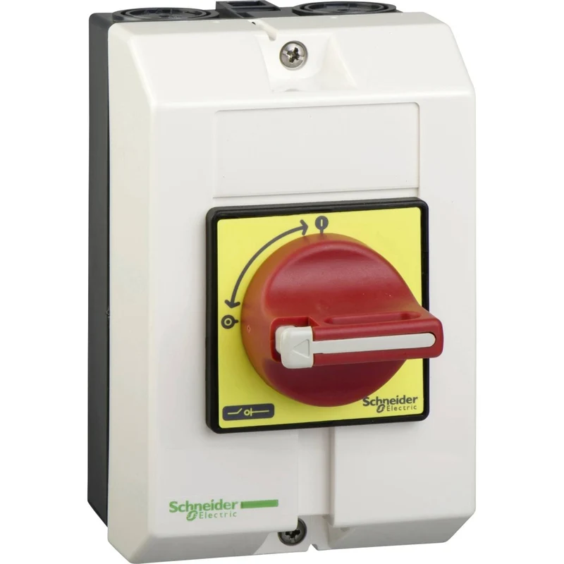 B-Ware Schneider Electric Not Aus Schalter Hauptschalter Notschalter Gehäuse Rot IP65