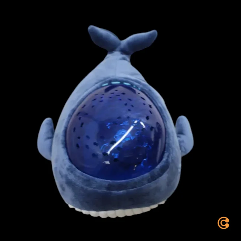 B-Ware Angelcare Nachtlicht Schlummerlicht Aqua Dream Wal Plüschtier Sound Projekt292
