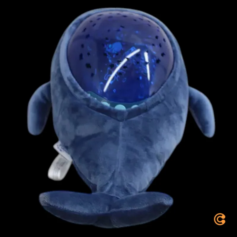 B-Ware Angelcare Nachtlicht Schlummerlicht Aqua Dream Wal Plüschtier Sound Projektion