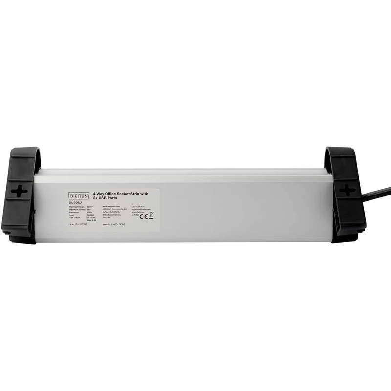 3x B-Ware Digitus DA-70614 Steckdosenleiste mit Schalter Mehrfachsteckdose 1,5 m 3 STÜCK