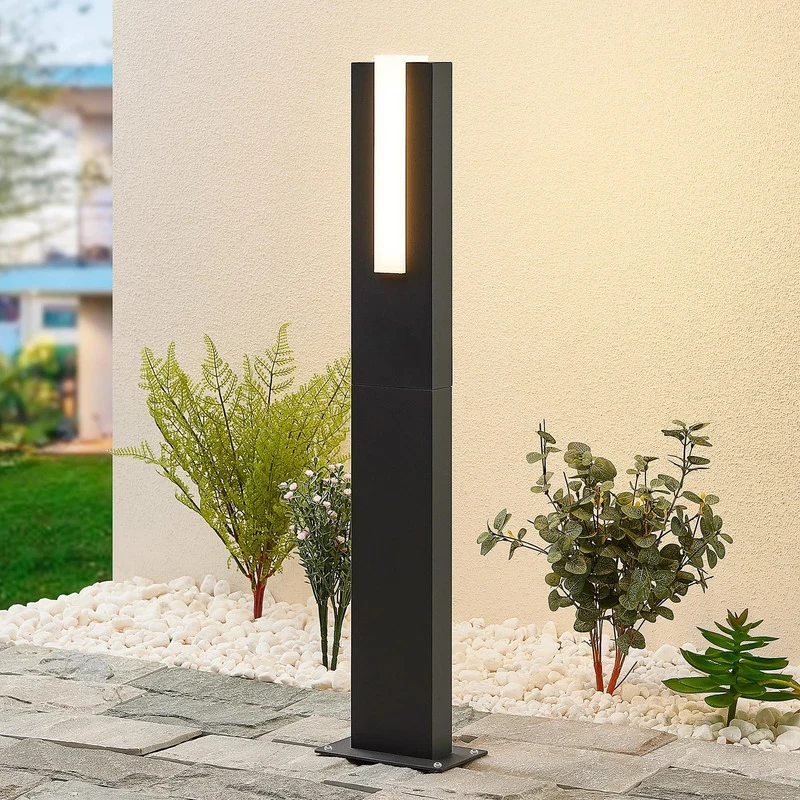 B-Ware Lucande Virgalia Leuchte Lampe Weglampe 8,6W IP65 230V LED-Wegeleuchte Leuchte