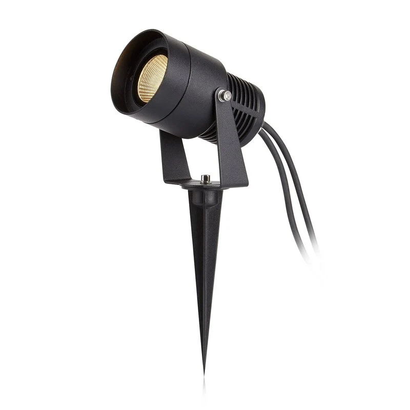 4x B-Ware Markslöjd Strahler Spotlight LED schwarz Garden 24 System Außenbereich 4 STÜCK