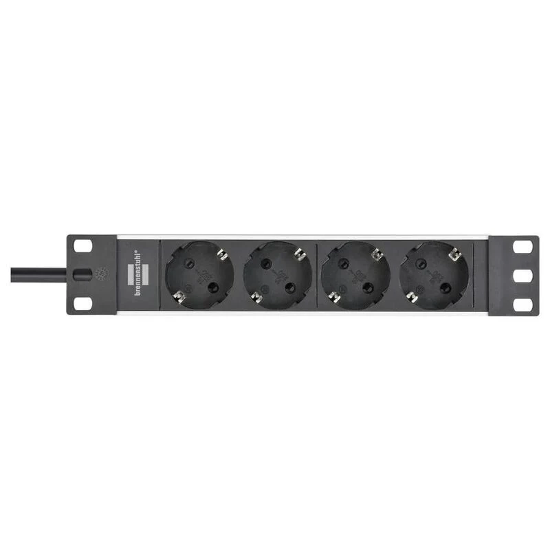 12x B-Ware Brennenstuhl 1390007004 2 m 4 AC-Ausgänge Indoor IP20 Schwarz 12 STÜCK