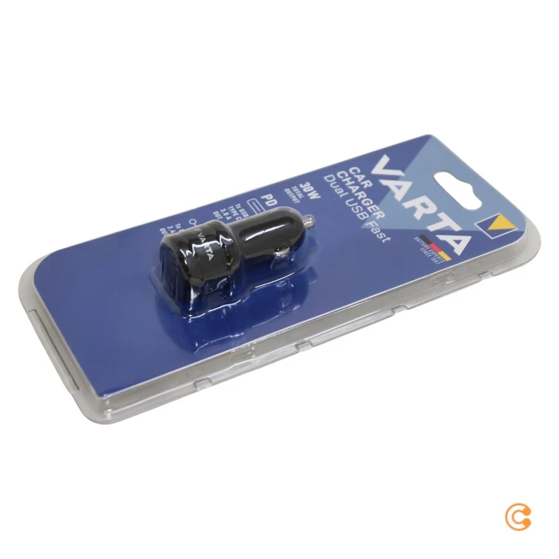 4x B-Ware Varta Auto Kfz-Zigarettenanzünder USB Ladegerät Schwarz 12 V 4 STÜCK