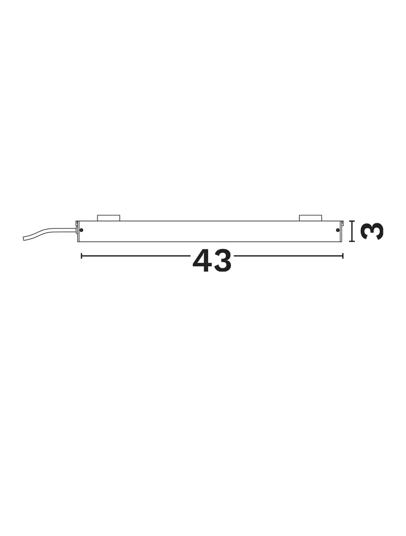 B-Ware Nova Luce Netzteil Transformator Stromversorgung UpRail NL-9009074 Schwarz 250 W