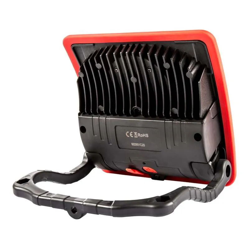 B-Ware STIER Akku-COB-LED-Baustrahler 2200 Lumen 7800 mAh wiederaufladbar IP65 robust