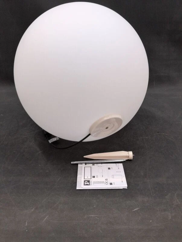 B-Ware Paulmann Gartenleuchte Lichtobjekt Globe LED dimmbar warmweiß Ø50cm 575lm