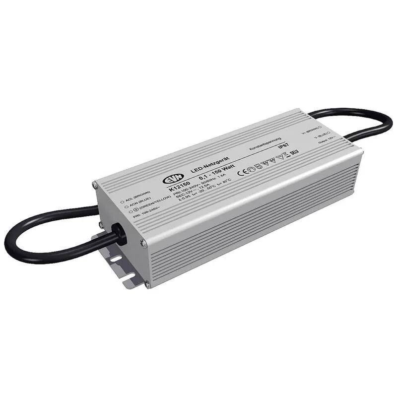 B-Ware EVN LED Trafo Stromversorgung Netzteil Konstantspannung 12 VDC Kabel IP67