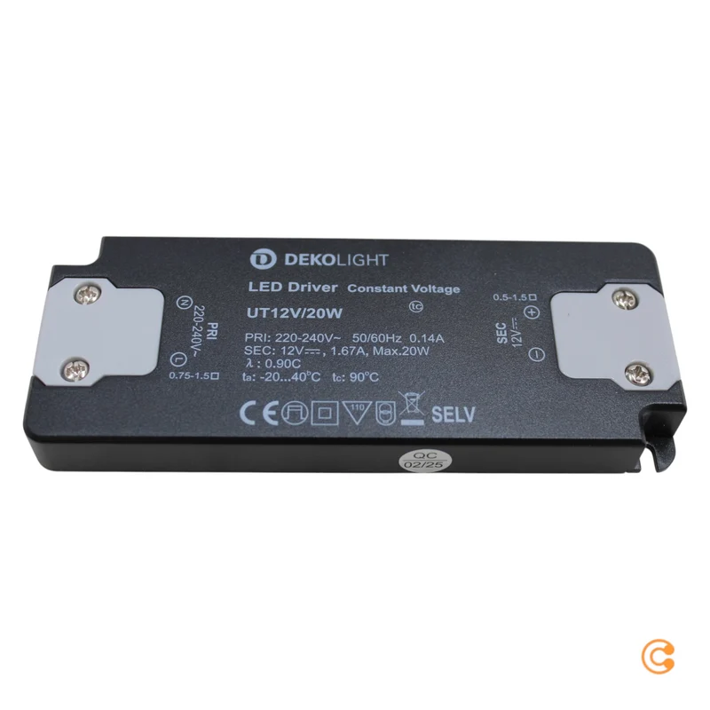B-Ware Deko Light LED Treiber Netzteil FLAT CV UT12V 20W Stromversorgung 12V 1 Stück