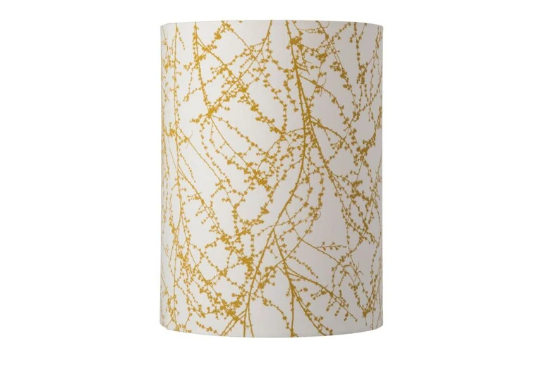 B-Ware EBB and FLOW Lampenschirm Schirm Branches Leinen Stoff ochre 30 cm