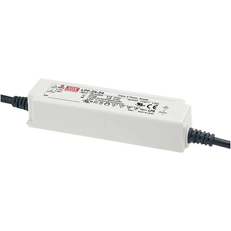 B-Ware MEAN WELL LED Treiber Netzteil Trafo Konstantspannung Konstantstrom 25 W IP67
