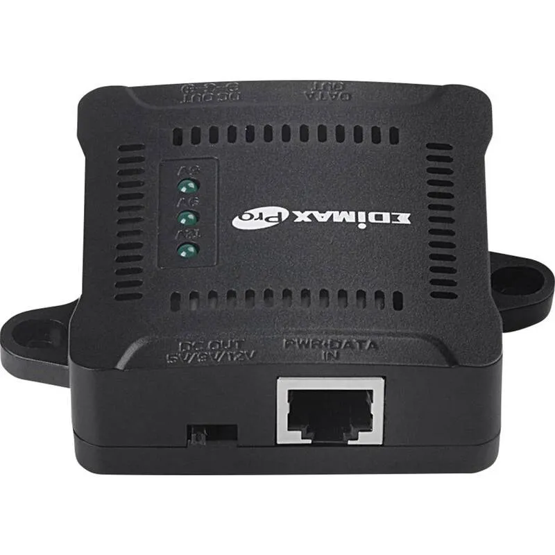 B-Ware Edimax Splitter Verteiler GP-101ST Gigabit PoE Netzwerk Stromversorgung