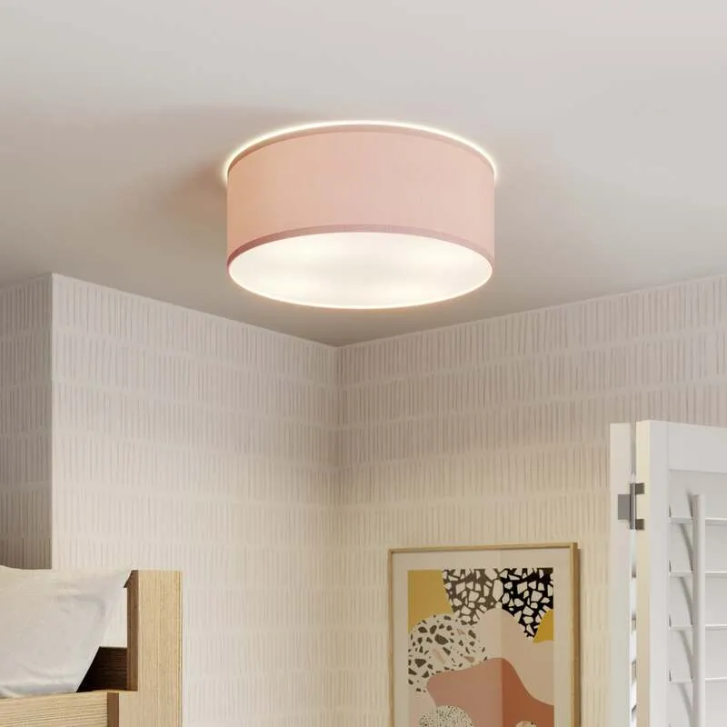 B-Ware TK-Lighting Deckenleuchte Rondo Kids LED Lampe Leuchte dimmbar pink Ø38cm 13cm