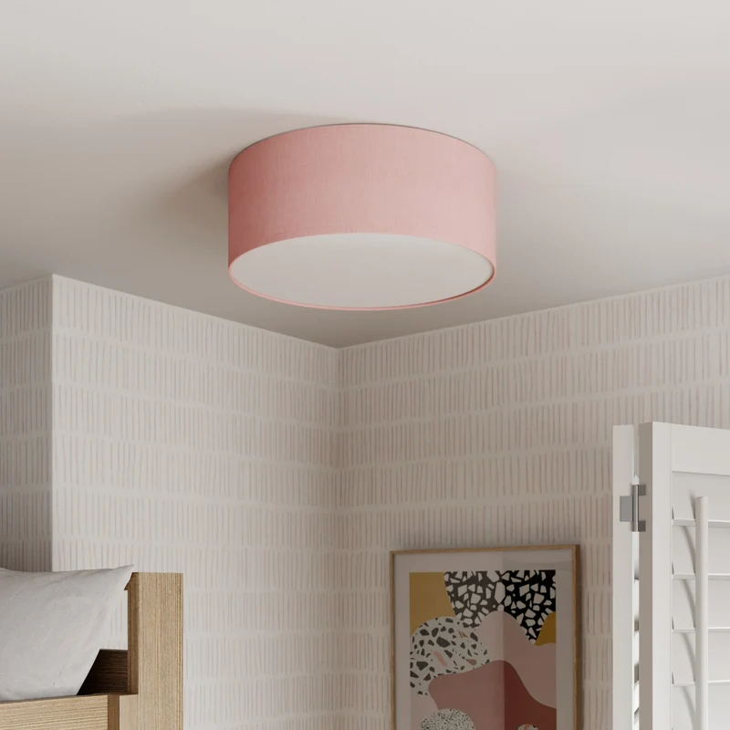 B-Ware TK-Lighting Deckenleuchte Rondo Kids LED Lampe Leuchte dimmbar pink Ø38cm 13cm