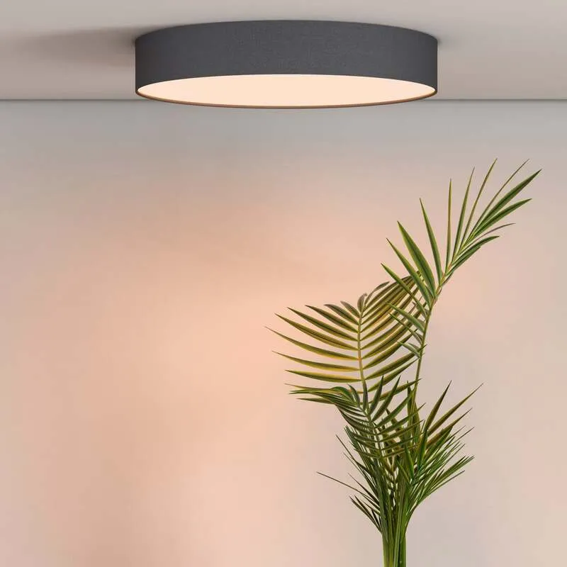 B-Ware Calex LED-Deckenleuchte Leuchte Smart RGBW Ø 40 cm dimmbar Fabric