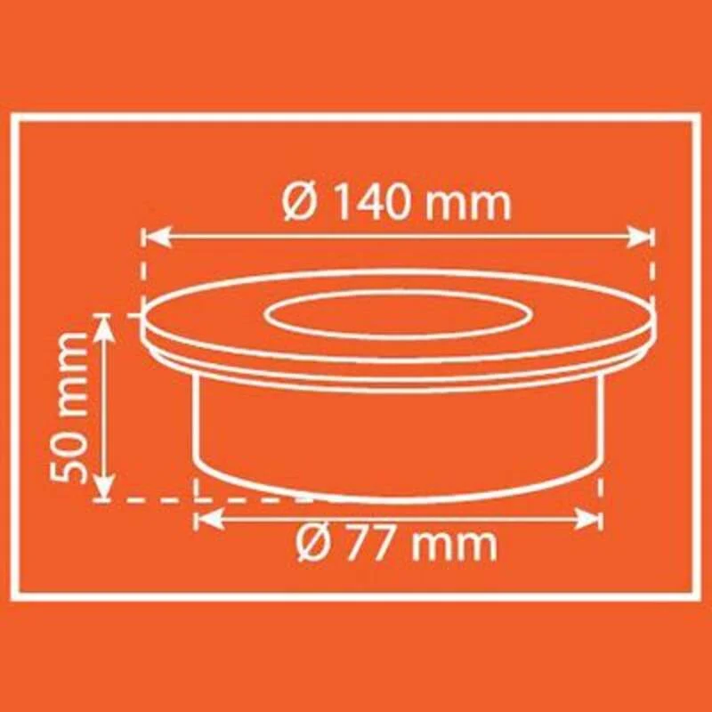 6x B-Ware Smartwares Solar-LED-Bodeneinbaustrahler Lugo Gartenleuchte Edelstahl IP44 14cm