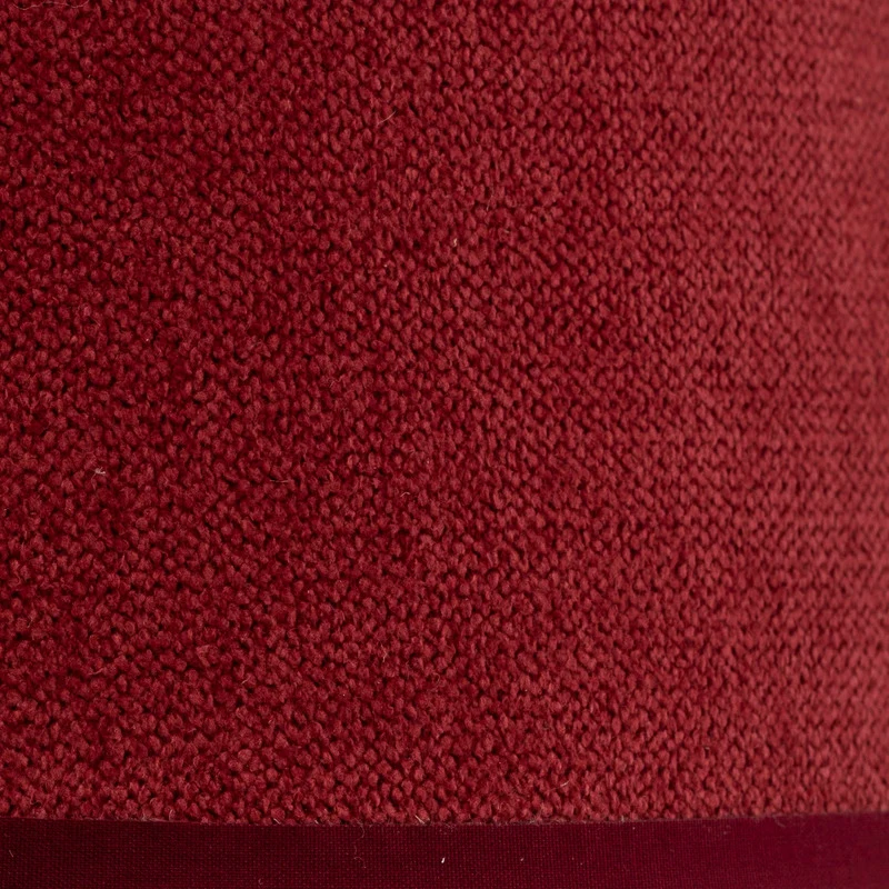 6x B-Ware Duolla Lampshade Classic S, Woven, Red