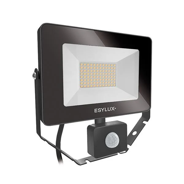 B-Ware Easylux LED-Strahler Flutlicht BWM 3000K 30W schwarz Außenbeleuchtung