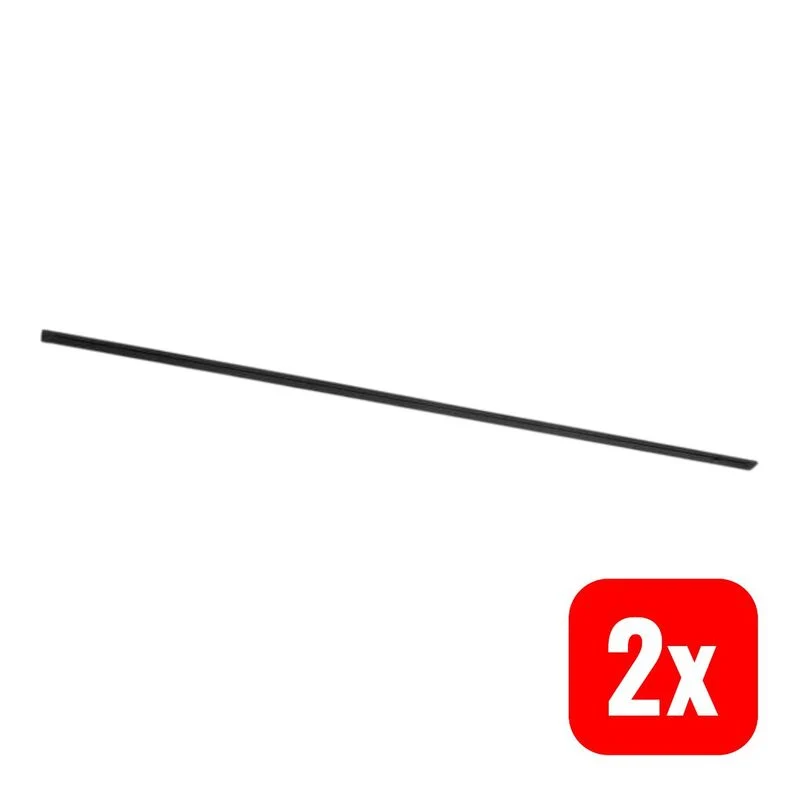 2x B-Ware Lindby Stromschiene Lumaro schwarz matt LED Schienensystem 103cm Aluminium IP20