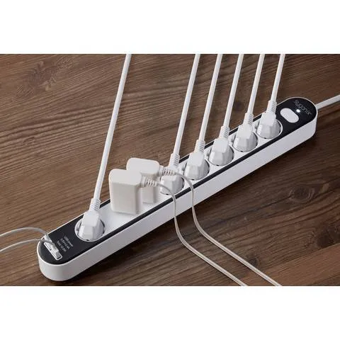 39x B-Ware Sygonix SY-4538278 Steckdosenleiste Mehrfachstecker USB Schutzkontakt 39 STÜCK