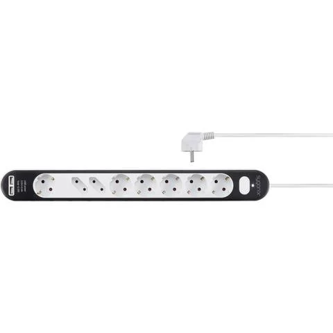 39x B-Ware Sygonix SY-4538278 Steckdosenleiste Mehrfachstecker USB Schutzkontakt 39 STÜCK