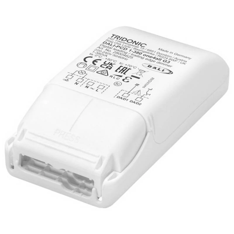 B-Ware Tridonic Dimmer Schalter DALI-PCD 1-380 one4all G3 LED Phasenanschnitt 1 St