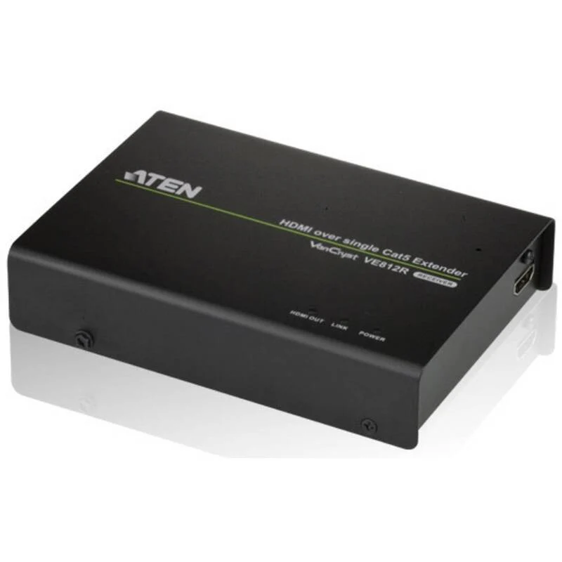 B-Ware ATEN Extender Verlängerung HDMI Receiver Netzwerkkabel Schwarz 100 m 4096 x 2160